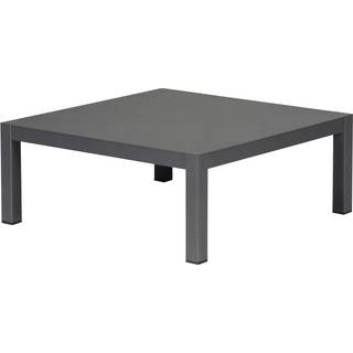 Fiam Domino Sofabord 70x70 Cm gråt - Udendørs sofaborde Aluminium Antracit - 480 AN