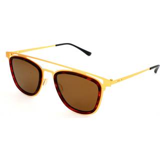 Italia Independent I-I MOD 0250 THIN METAL 120.GLS 48 Solbriller Kvinder Gul - Yellow Red - 48mm