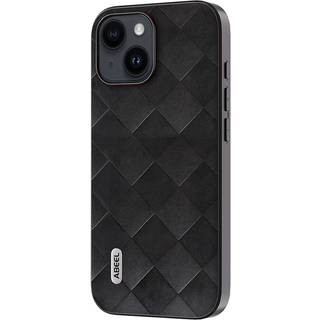 SKALO iPhone 15 ABEEL PU læder Cover - Sort
