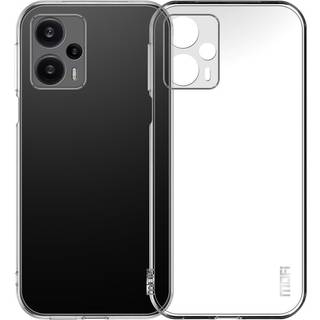 Xiaomi Poco F5 MOFI Fleksibelt Plastik Bagside Cover - Gennemsigtig
