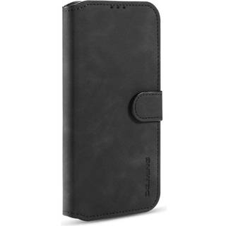 Samsung Galaxy A42 5G DG.MING Retro Læder Cover m. Kortholder - Sort