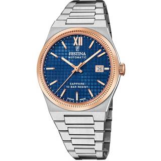Festina F20030/2 Herrenuhr Swiss Made Rivé Automatik 40mm 10ATM