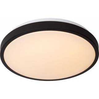 Dasher LED loftlampe, sort, Ø 34,8 cm, 2700 K, IP44
