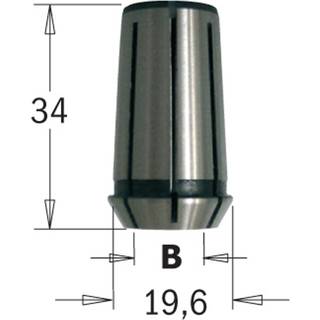 CMT Spændebøsning CMT 1E/2E  6 mm  - 796.860.00