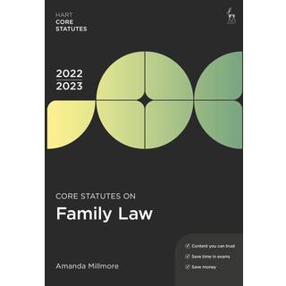 Core Statutes on Family Law 2022-23