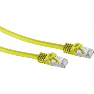 Cat 7 S/FTP LSZH Netværkskabel - Gul - 1 m