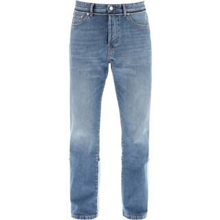 Valentino Straight-fit cotton jeans - blue - 33