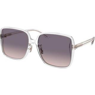 Coach HC8368D CH572 Asian Fit 511136 61 Solbriller Kvinder Krystalklar - Clear - 61mm