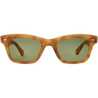 Garrett Leight GROVE SUN EMT/GRN 48 Solbriller Mænd Tortoiseshell - Ember Tortoise - 48mm