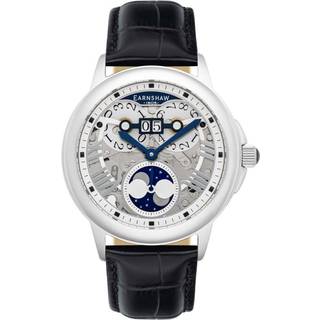 Thomas Earnshaw ES-8245-01 Automatic Black Leather Strap Watch - W3447