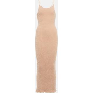 MM6 Maison Margiela Ribbed-knit midi dress - pink - L