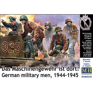Master Box 35218 1/35 tyske milit?re m?nd 1944-1945 Das Maschinengewehr ist Dort