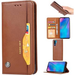 Card Set Huawei P30 Pro Pung Taske - Brun