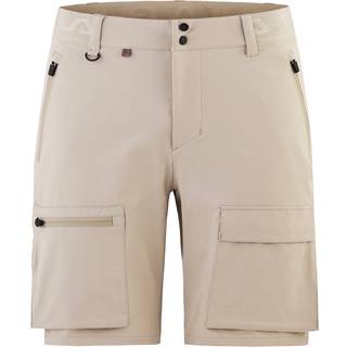 Bula Hike Softshell Shorts Vandreshorts Herre - Chalk - Chalk / M