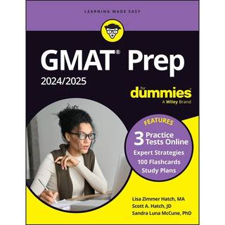GMAT Prep 2024/2025 For Dummies (GMAT Focus Edition): Book + 3 Practice Tests + Flashcards Online