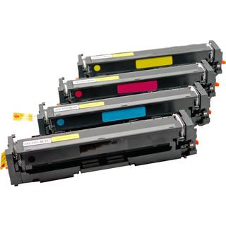 kompatibel sæt 4x toner til hp laserjet pro m154 laserjet pro mfp m180 m180n m181 m181fw 205a cf530