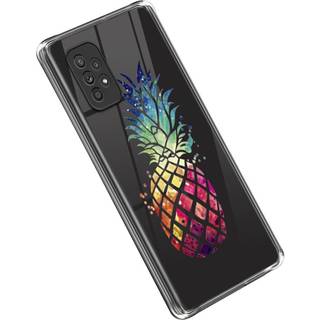 Samsung Galaxy A23 / A23 (5G) Fleksibelt Cover i TPU Plast - Ananas