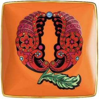 Versace Holiday Alphabet Skål Q - Dekorative Accessories Porcelæn Orange - 11940-403697-15253