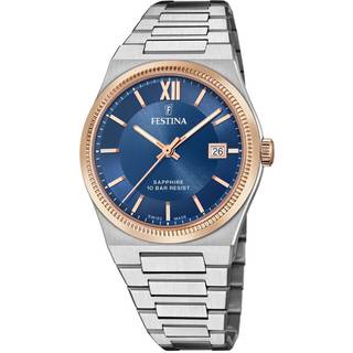 Festina F20036/2 Herrenuhr Swiss Made Rivé 40mm 10ATM