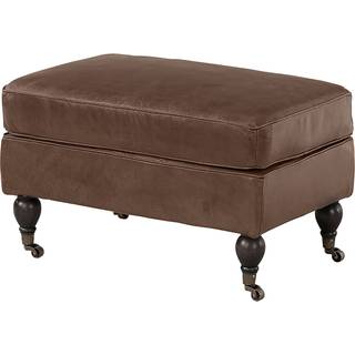 Artwood, Dessau Fodskammel/Puf Chocolate Brown Artwood