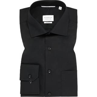 MODERN FIT Original Shirt in black plain