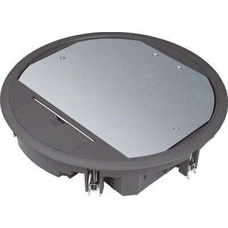 Hager Gulvboks r10 for 5MM lågdybde sort