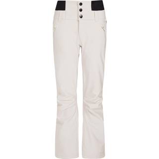 Protest Women's Lullaby Softshell Snowpants Skibukser Damer størrelse 42 farve hvid/grå