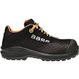 Be-Fit S1P SRC - Sort/Orange (Størrelse: 48)