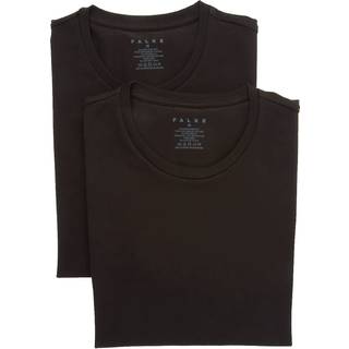 FALKE 2-Pack Men Top Round-neck Daily Comfort