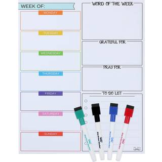 Mr. Pen-magnetisk t?r sletning ugentlig kalender til k?leskab 14,7 x 11,8 ugentligt t?rt sletning Board ugentligt tavle magnetisk ugentligt kalen