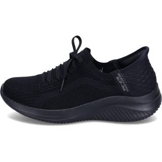 Skechers Skechers Black Chrome Wide Fit Slipins Ultra Flex 3.0 Brilliant Path Trainers