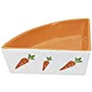 Keramikskål gnaver "Carrot" - 12 x 12 x 5 cm