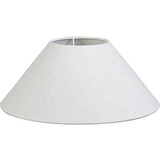 Linen lampeskærm hvid 40/15/16