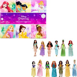 Disney Princess Fashion Doll Gift Set med 13 dukker i mousserende t?j og tilbeh?r inspireret af Disney -film (Amazon Exclusive)