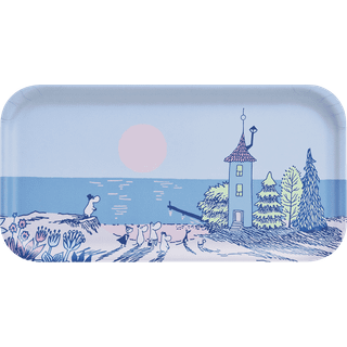 Muurla Moomin bakke 22x43 cm Sunset