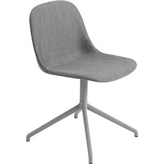 Muuto Fiber Drejestol Remix 133 Grå Uden Armlæn