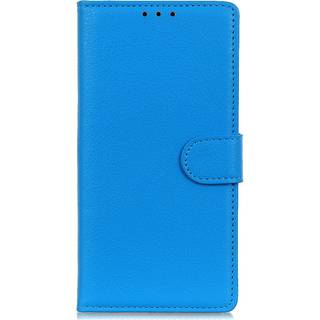 Samsung Galaxy M13 Litchi Læder Cover m. Pung - Blå