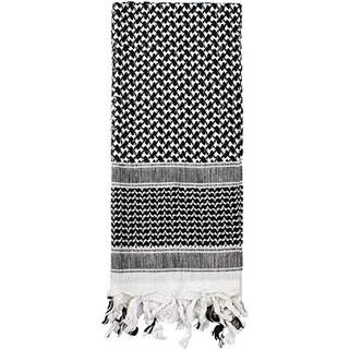 Rothco Partisan Tørklæder Letvægt Sort/White - One Size