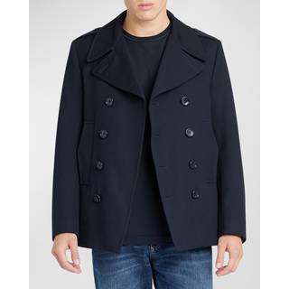Dolce&Gabbana Cotton peacoat - blue - EU 56