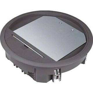 Hager Gulvboks r06 for 12MM lågdybde sort