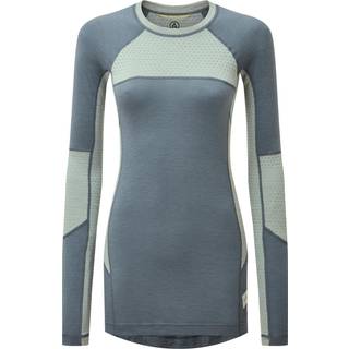 ARTILECT Women's Darkhorse 185 Zoned Crew Merino-shirt Damer størrelse XS farve blue/ slate