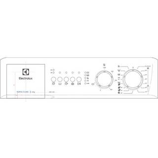 Electrolux kontrolpanel, hvid, Electrolux, EN,SYM 140213788015