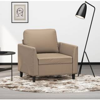 lænestol 60 cm kunstlæder Cappuccino