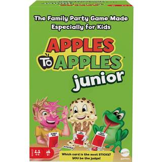 Mattel Games Apples to Apples Junior Kids spil kortspil til familieaften med b?rnevenlige ord til at lave sk?re kombinationer