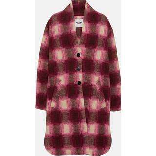 Marant Etoile Gabriel checked wool-blend coat - multicoloured - M