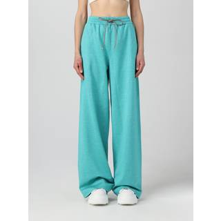 Max Mara Eolie drawstring cotton and linen pants - green - XS