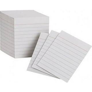 Oxford Mini -indekskort 3 """" X 2,5 """" styrede White 200 pr. Pakke (10009EE)