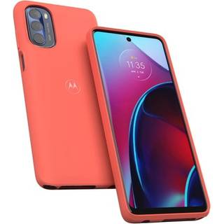 Motorola Moto G Stylus (2022) Beskyttende case -Precision Fit Stylish Shock Absorbing Telefonsager - Living Coral [ikke for 2022 G Stylus 5G Vers