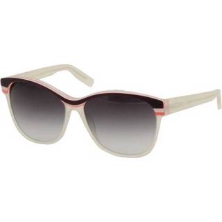 Italia Independent II 0048 017.000 55 Solbriller Kvinder Hvid - White - 55mm