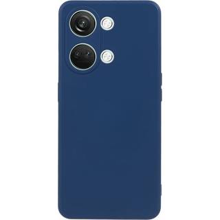 OnePlus Nord 3 5G Fleksibelt Plastik Bagside Cover - Mørkeblå